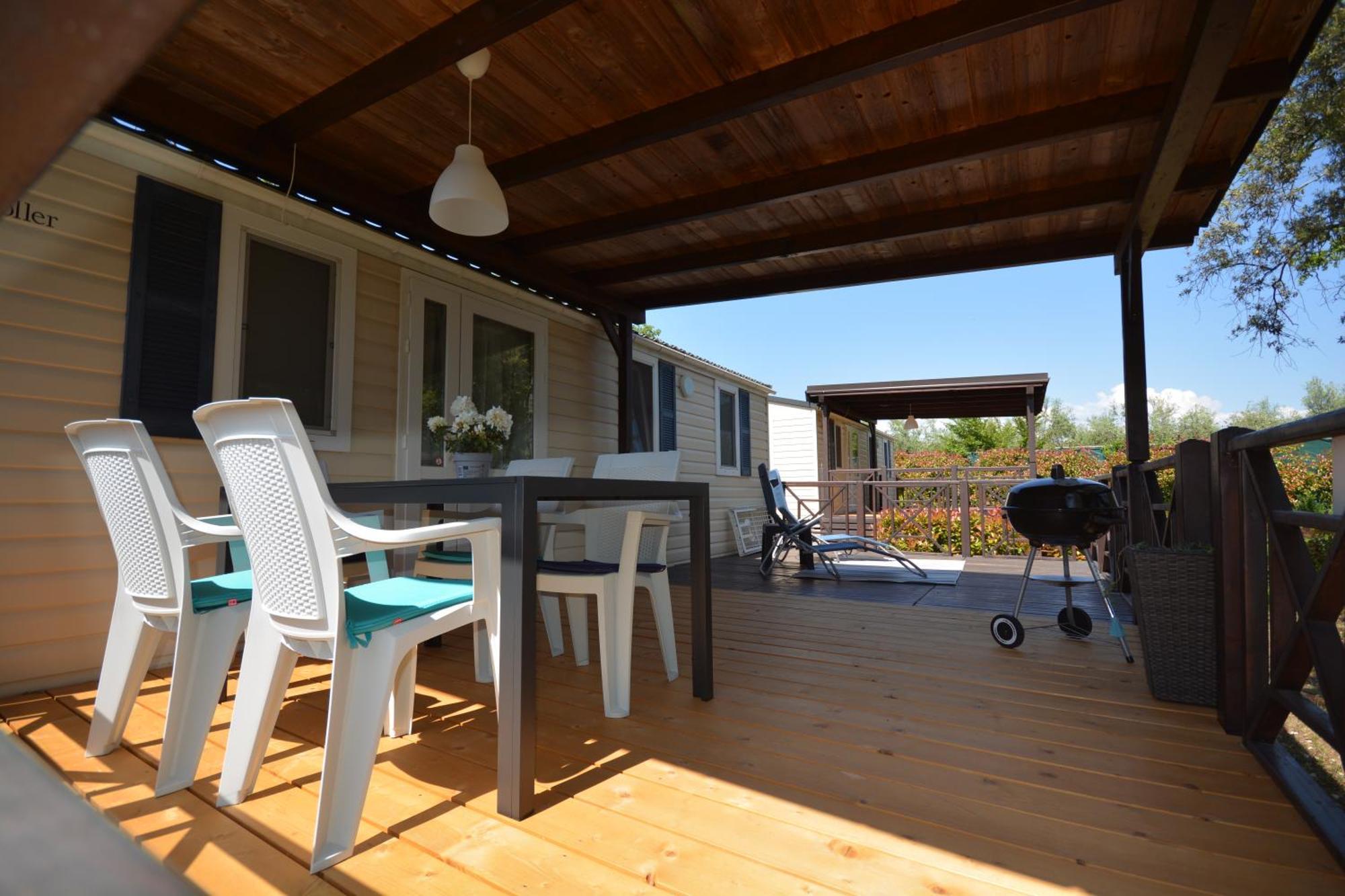 West Coast Mobilhome With Xxl Terrace In Naturist Resort Solaris Fkk Tar-Vabriga Eksteriør bilde